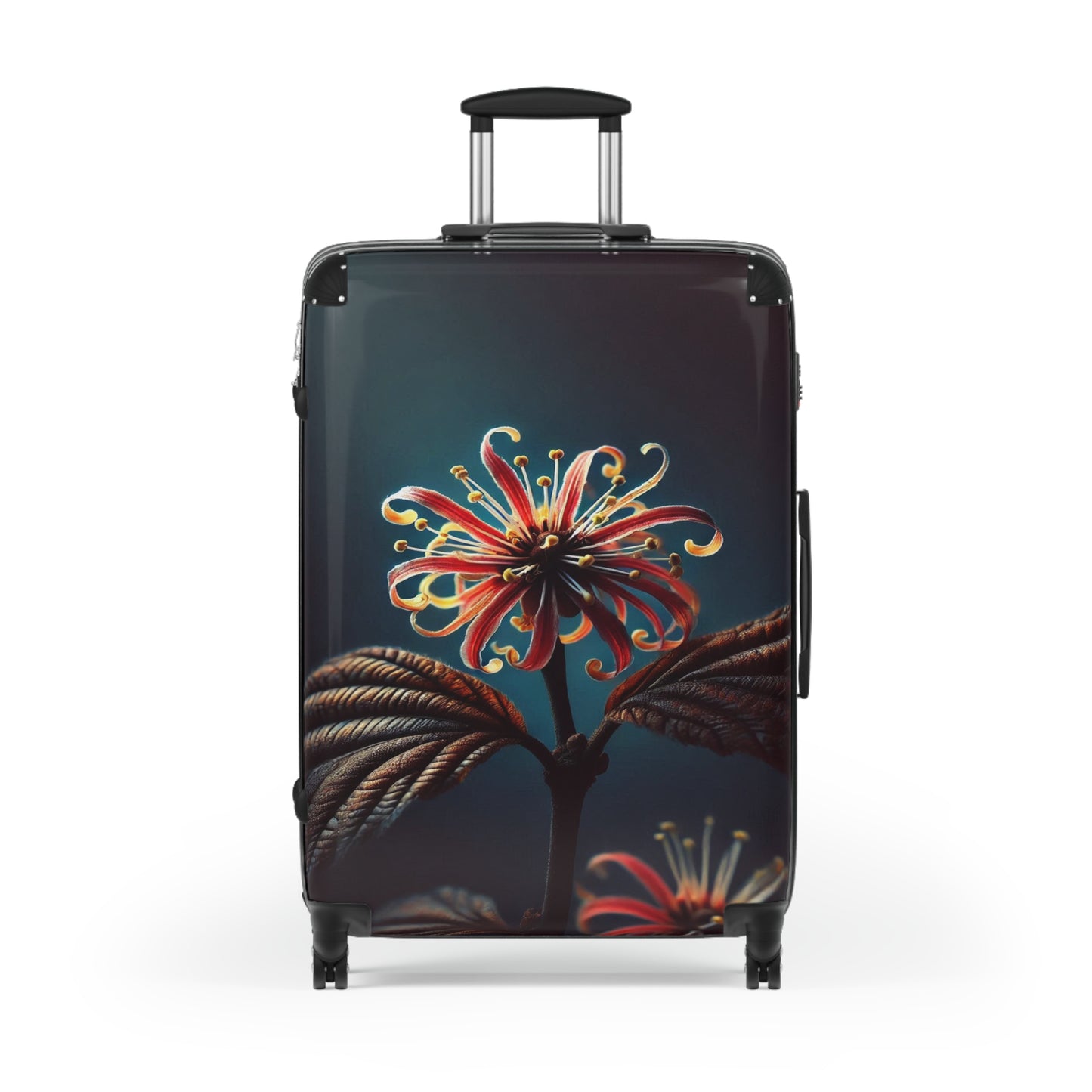 Nature Flowers Floral Beautiful Cosmos Flowers Art Carry-On Suitcase - Stylish Luggage for Travelers