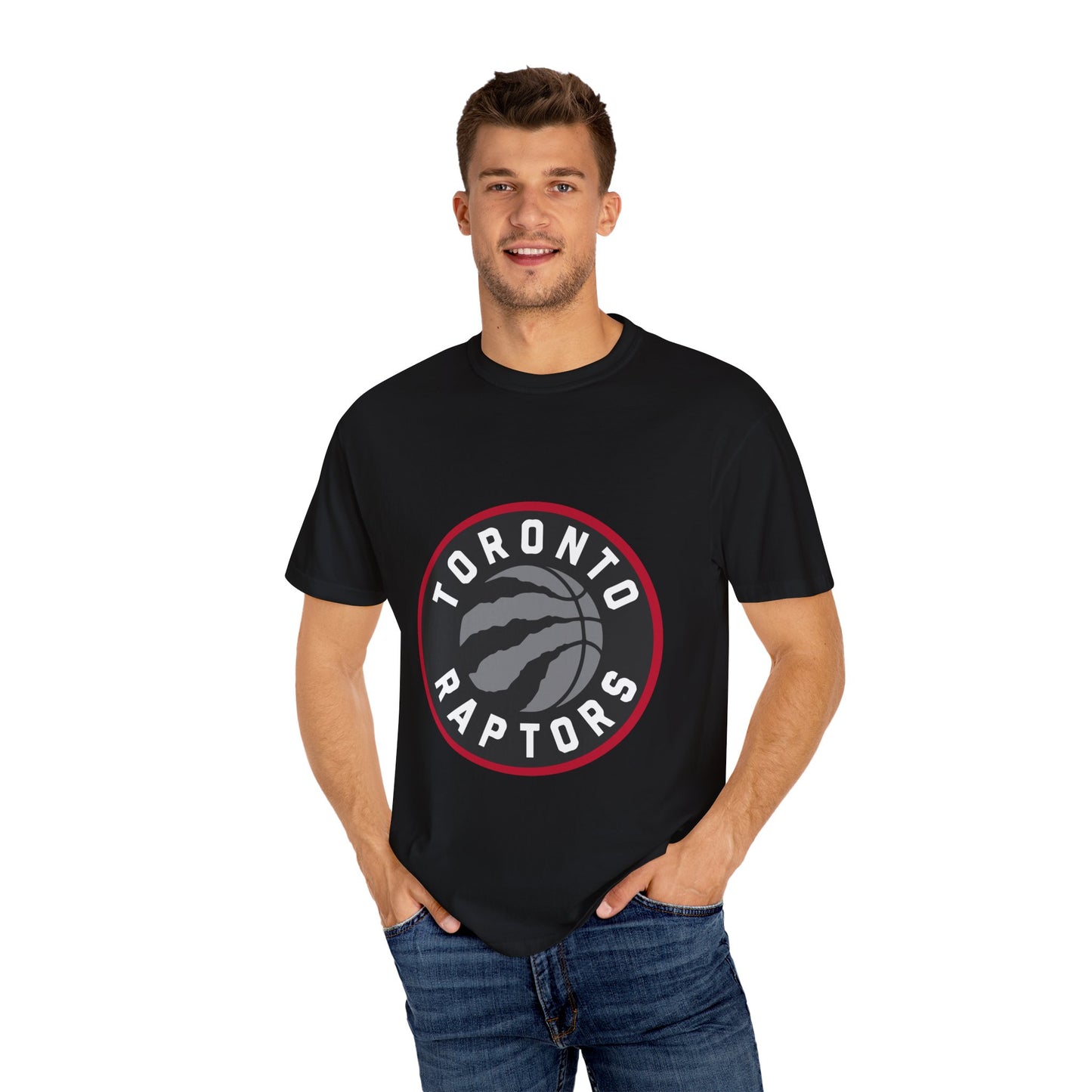 Toronto Raptors Garment-Dyed T-Shirt – Premium Cotton Tee for Customization