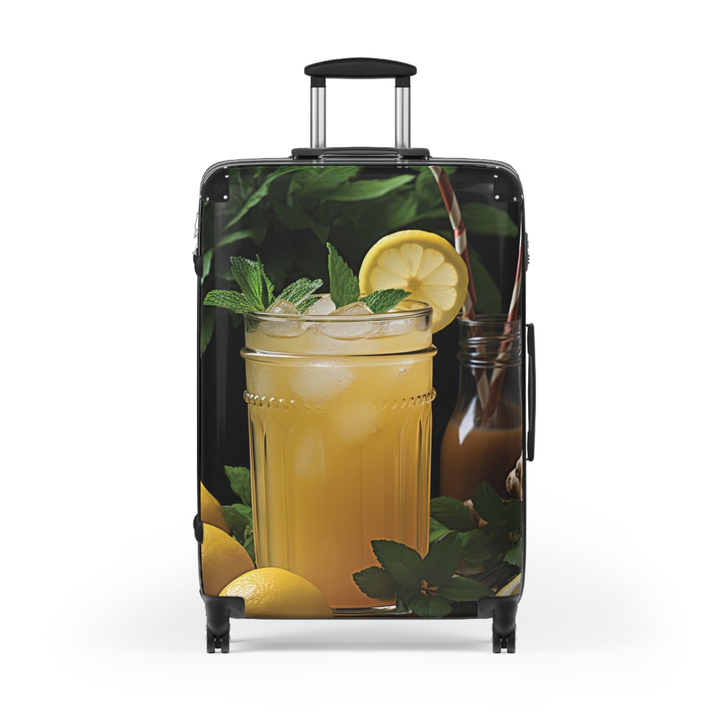 Nature Summer Iced Lemonade Carry-On Suitcase - Stylish Luggage for Travelers