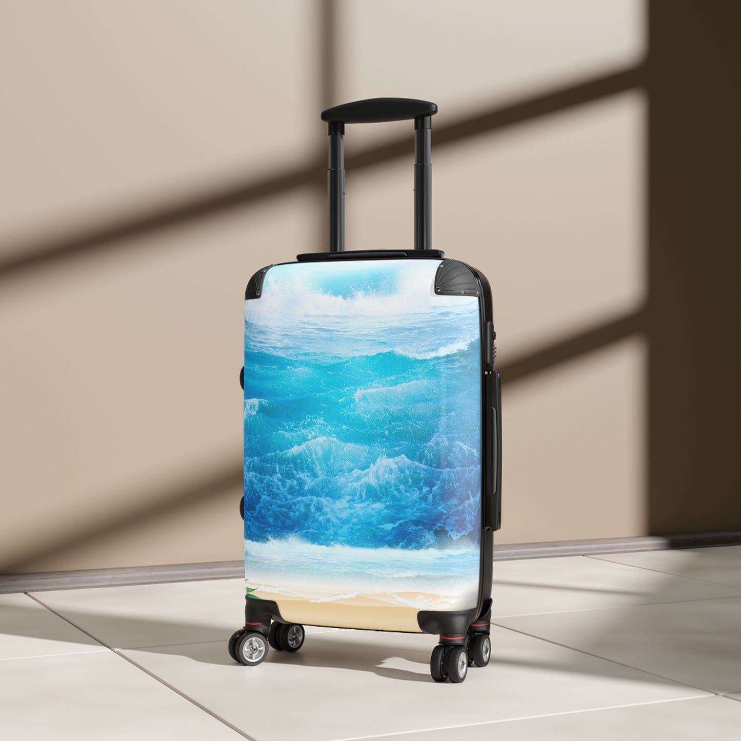 Nature Summer Beach Art Carry-On Suitcase - Stylish Luggage for Travelers