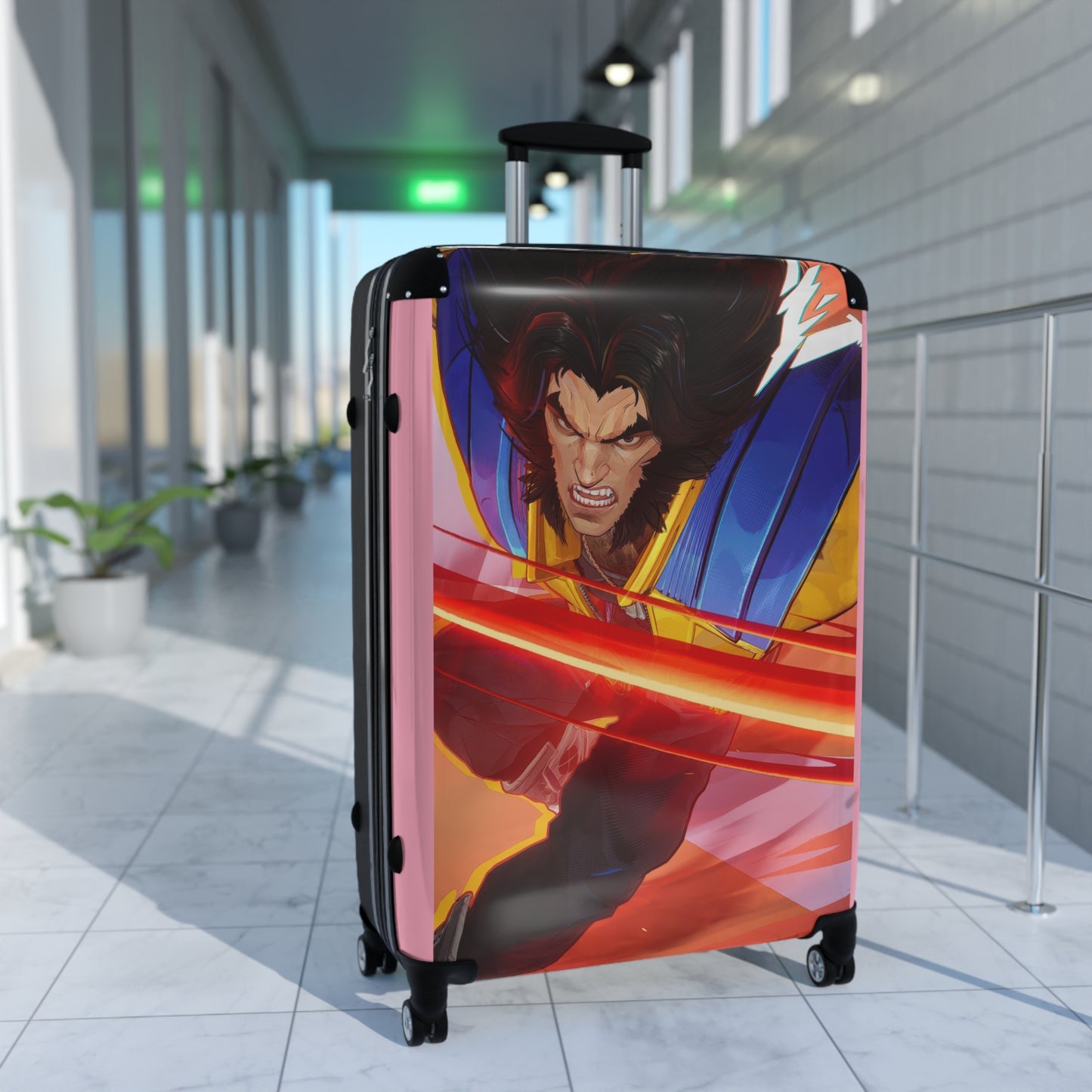 Video Games Wolverine Marvel Carry-On Suitcase - Stylish Luggage for Travelers