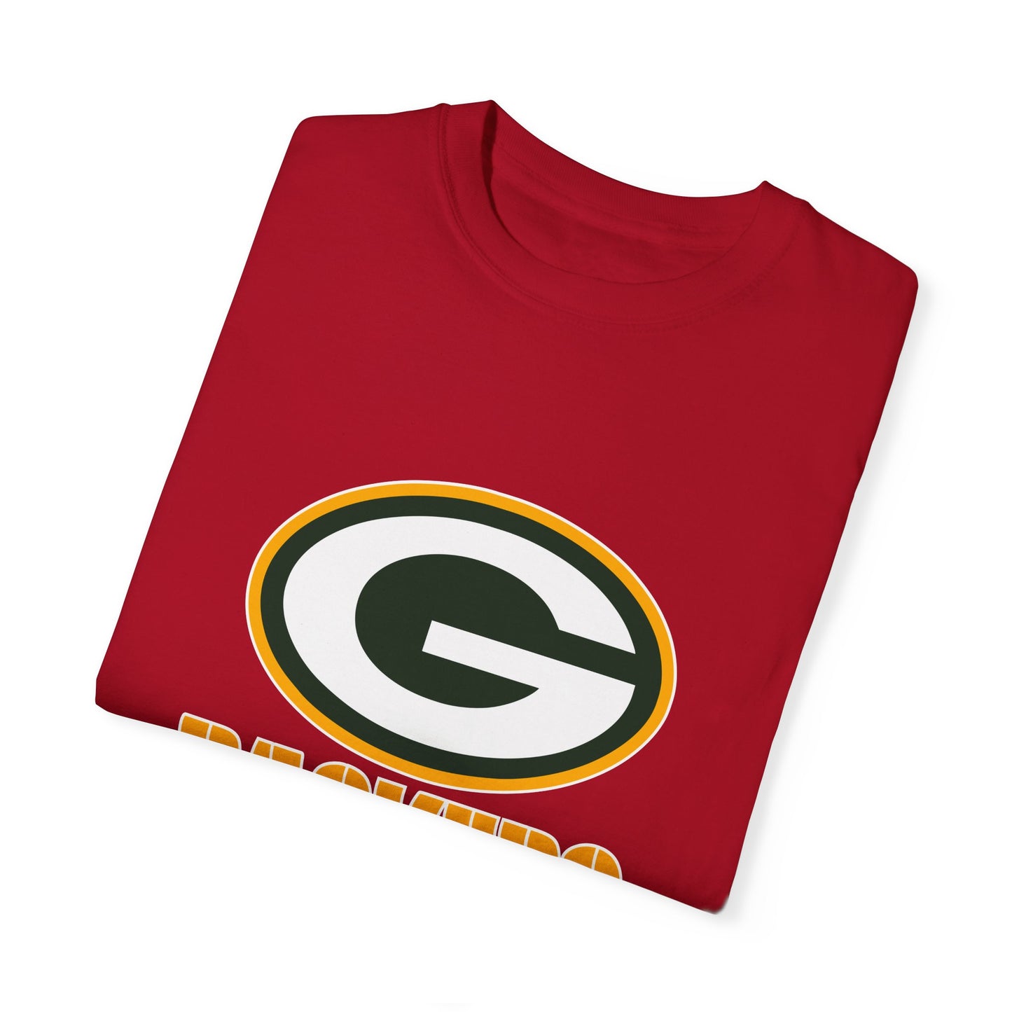 Green Bay Packers Merchandise Garment-Dyed T-Shirt – Premium Cotton Tee for Customization