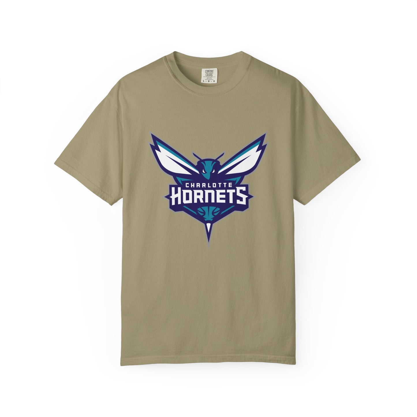 Charlotte Hornets Garment-Dyed T-Shirt – Premium Cotton Tee for Customization