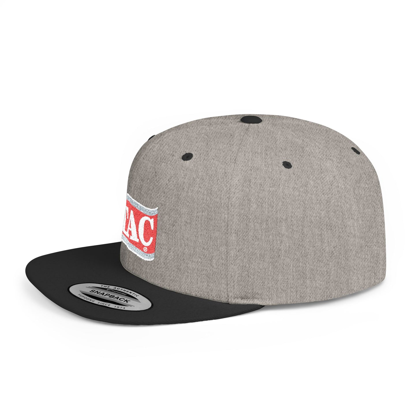 Tac Flat Bill Snapback – Lightweight, Custom Fit, Premium Quality