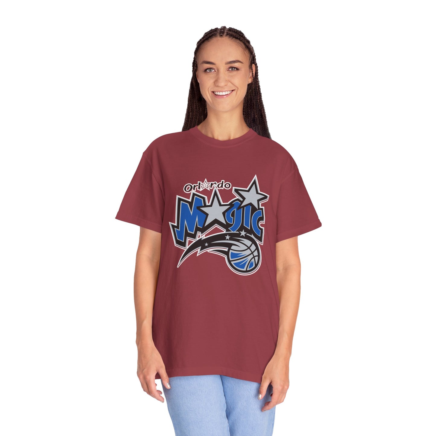 Orlando Magic Basketball Fanatics Garment-Dyed T-Shirt – Premium Cotton Tee for Customization