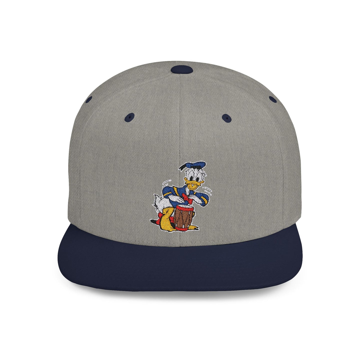 Donald Duck Trumping Flat Bill Snapback – Lightweight, Custom Fit, Premium Quality