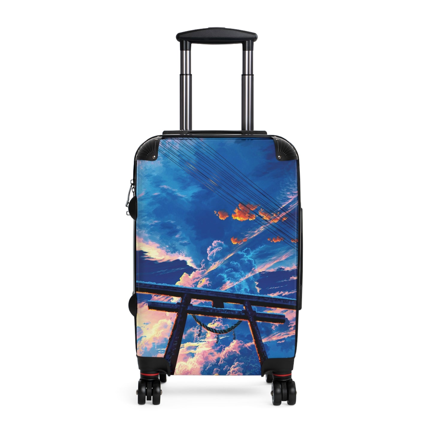 Art Torii Gate Japanese Carry-On Suitcase - Stylish Luggage for Travelers