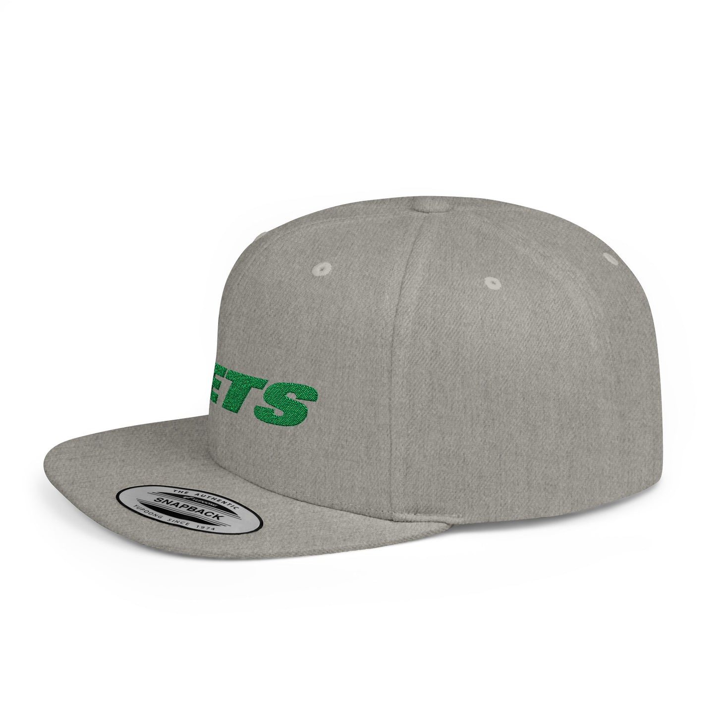 New York Jets Jets Football Flat Bill Snapback – Lightweight, Custom Fit, Premium Quality