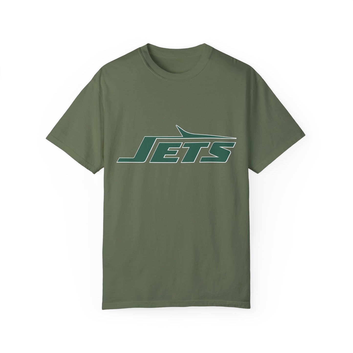 New York Jets Football Accessories Garment-Dyed T-Shirt – Premium Cotton Tee for Customization