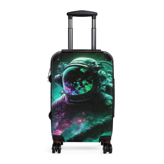 Space Astronaut Digital Art Carry-On Suitcase - Stylish Luggage for Travelers