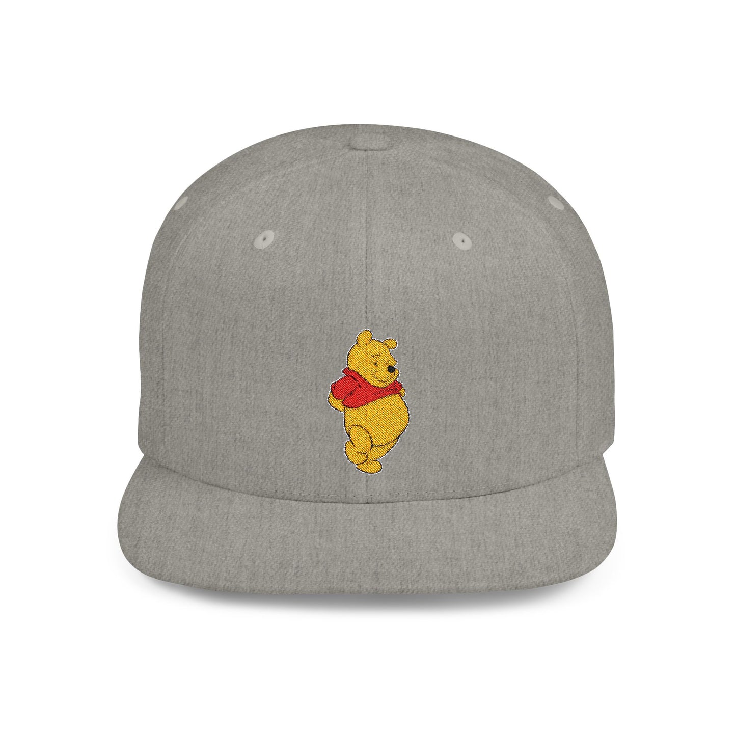 Winnie The Pooh Flat Bill Snapback – Lightweight, Custom Fit, Premium Quality