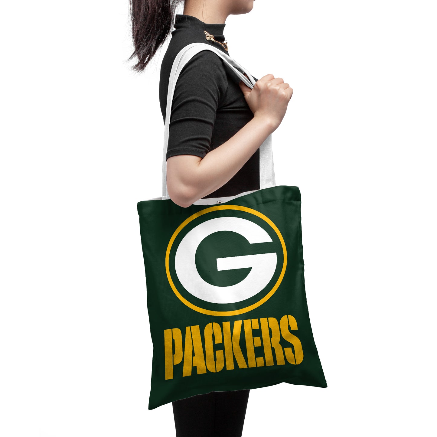 NFL Green Bay Packers NFL Fans Polyester Canvas Tote Bag – Durable and Stylish