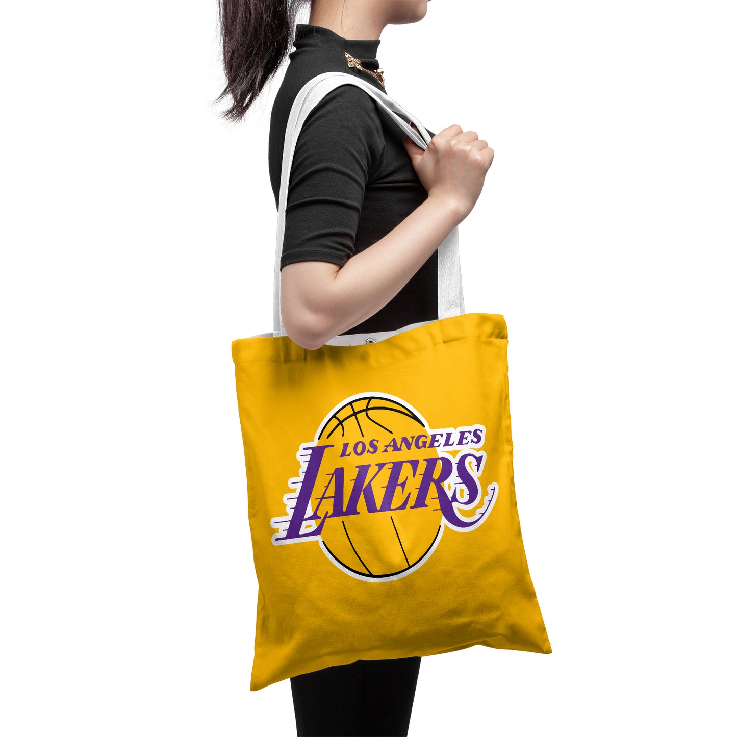 NBA LA Lakers Finals Polyester Canvas Tote Bag - Durable and Stylish