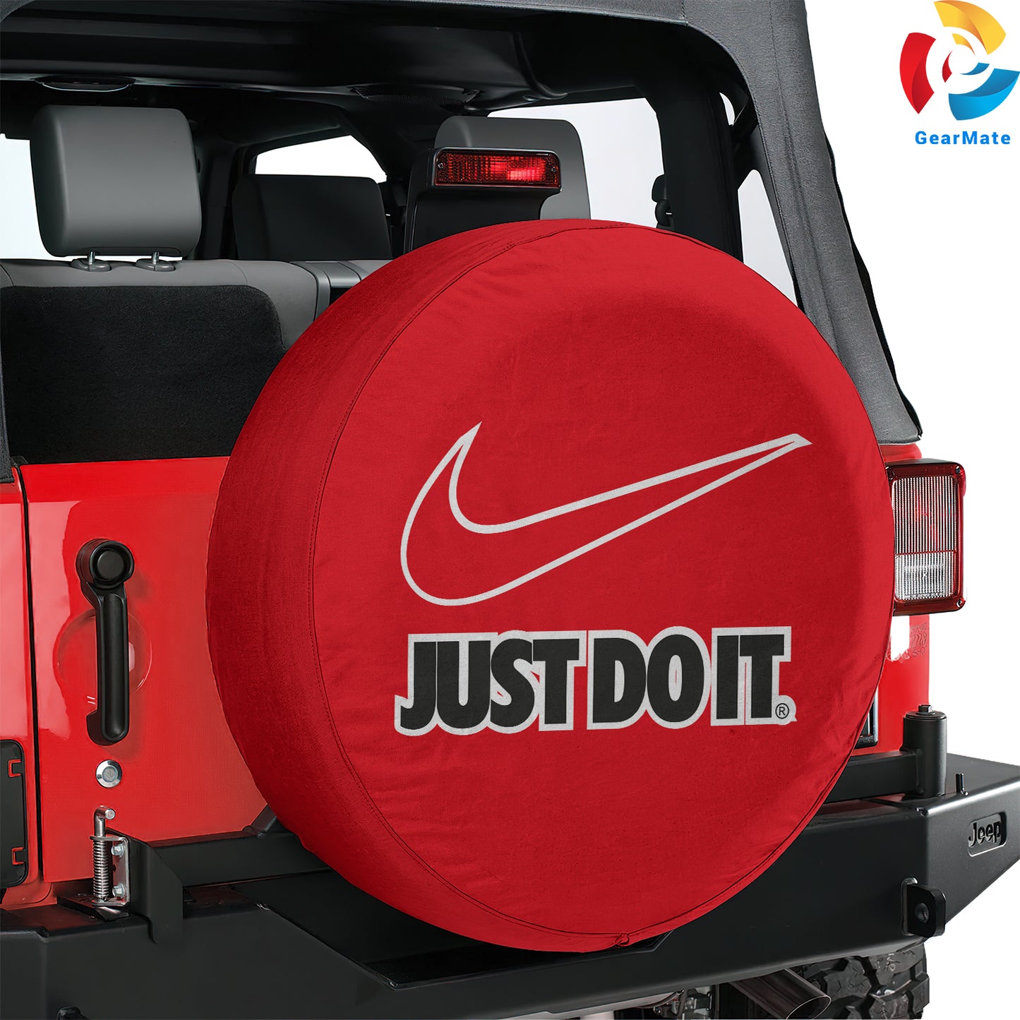 Nike Just Do It Spare Tire Cover – Premium Waterproof UV Resistant Protector