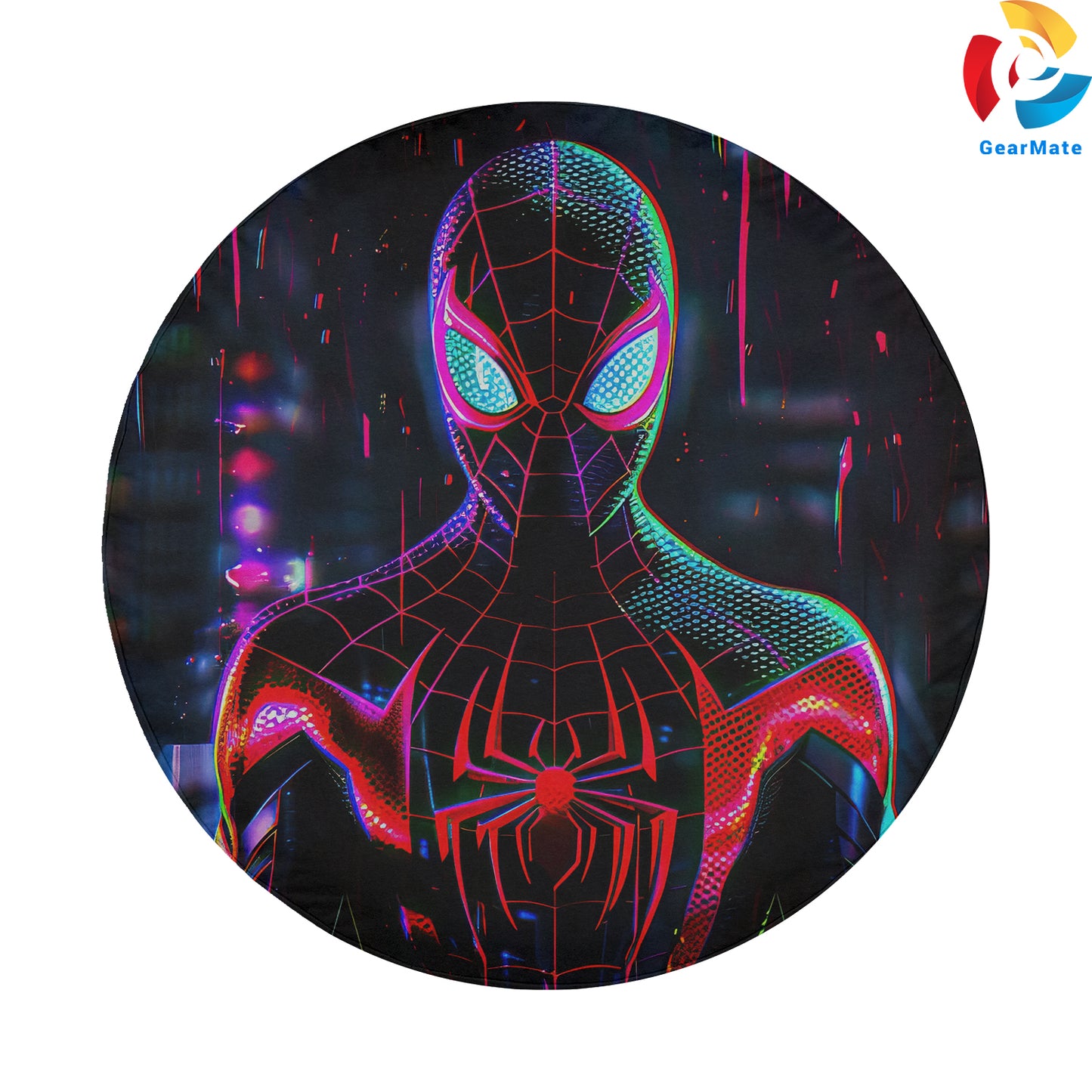 Miles Morales Spare Tire Cover – Premium Waterproof UV Resistant Protector