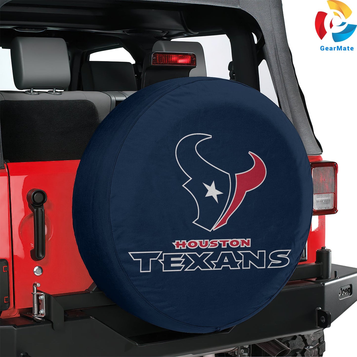 Houston Texans NFL Fantasy Spare Tire Cover – Premium Waterproof UV-Resistant Protector