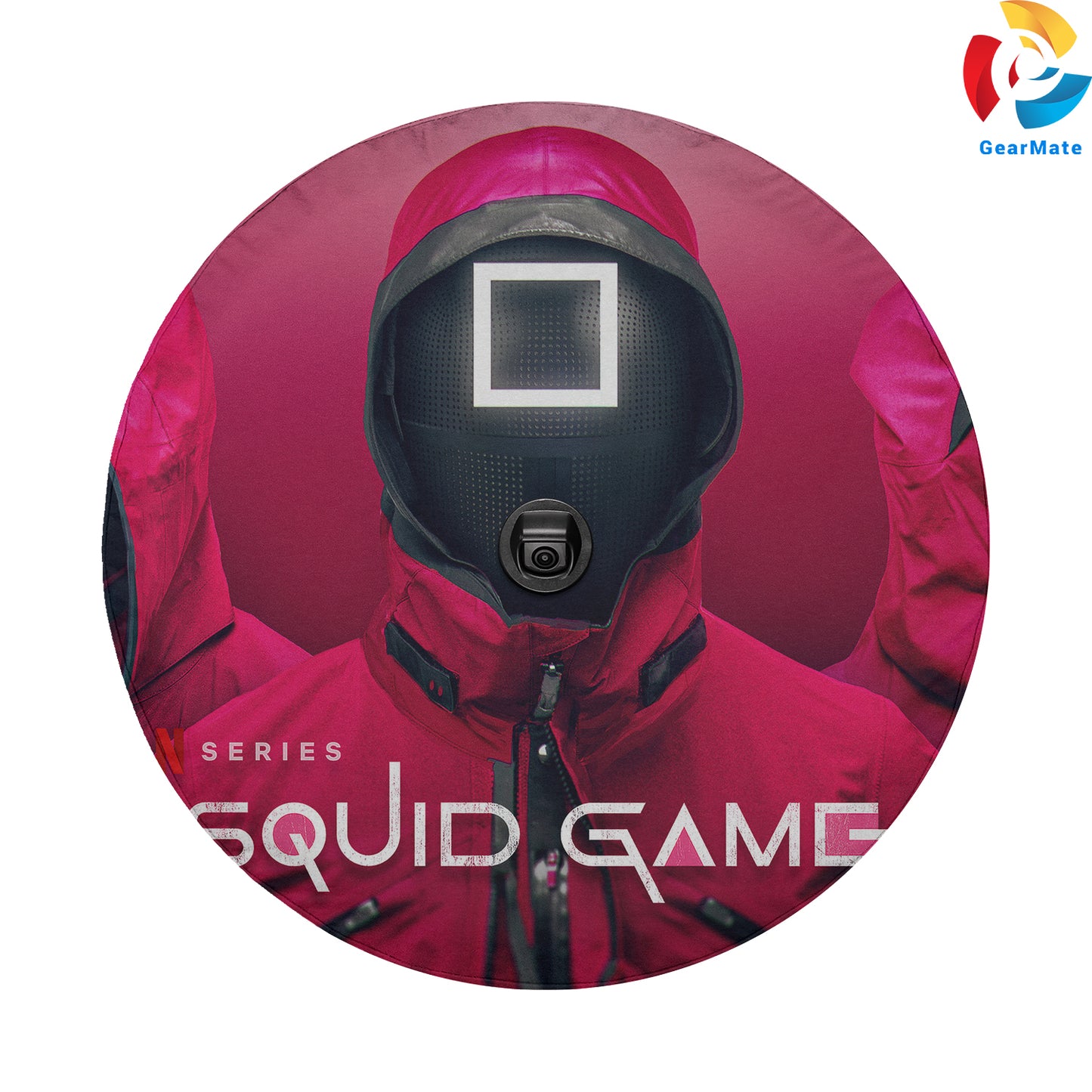Squid Game Spare Tire Cover – Premium Waterproof UV Resistant Protector