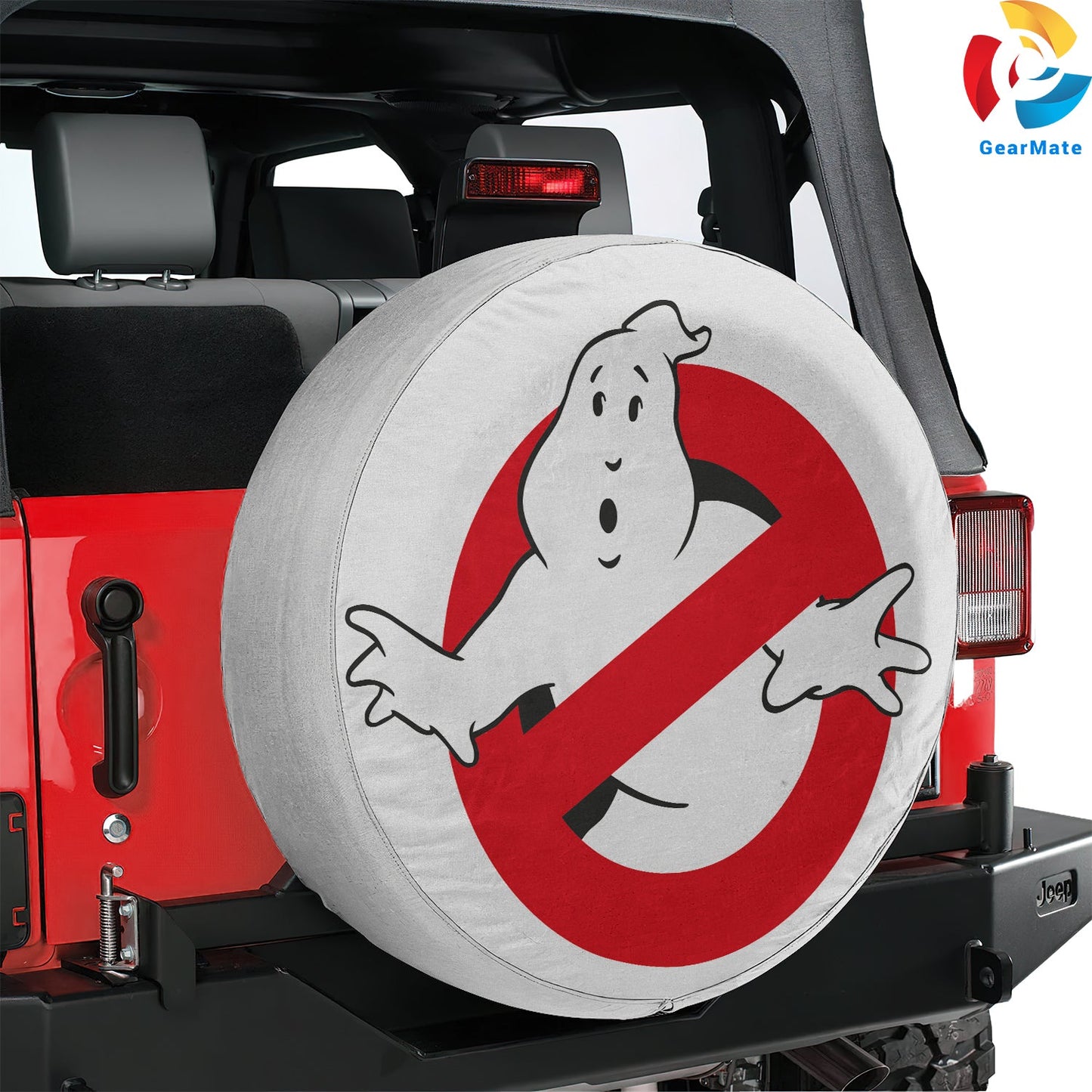 Ghostbusters Spare Tire Cover – Premium Waterproof UV Resistant Protector
