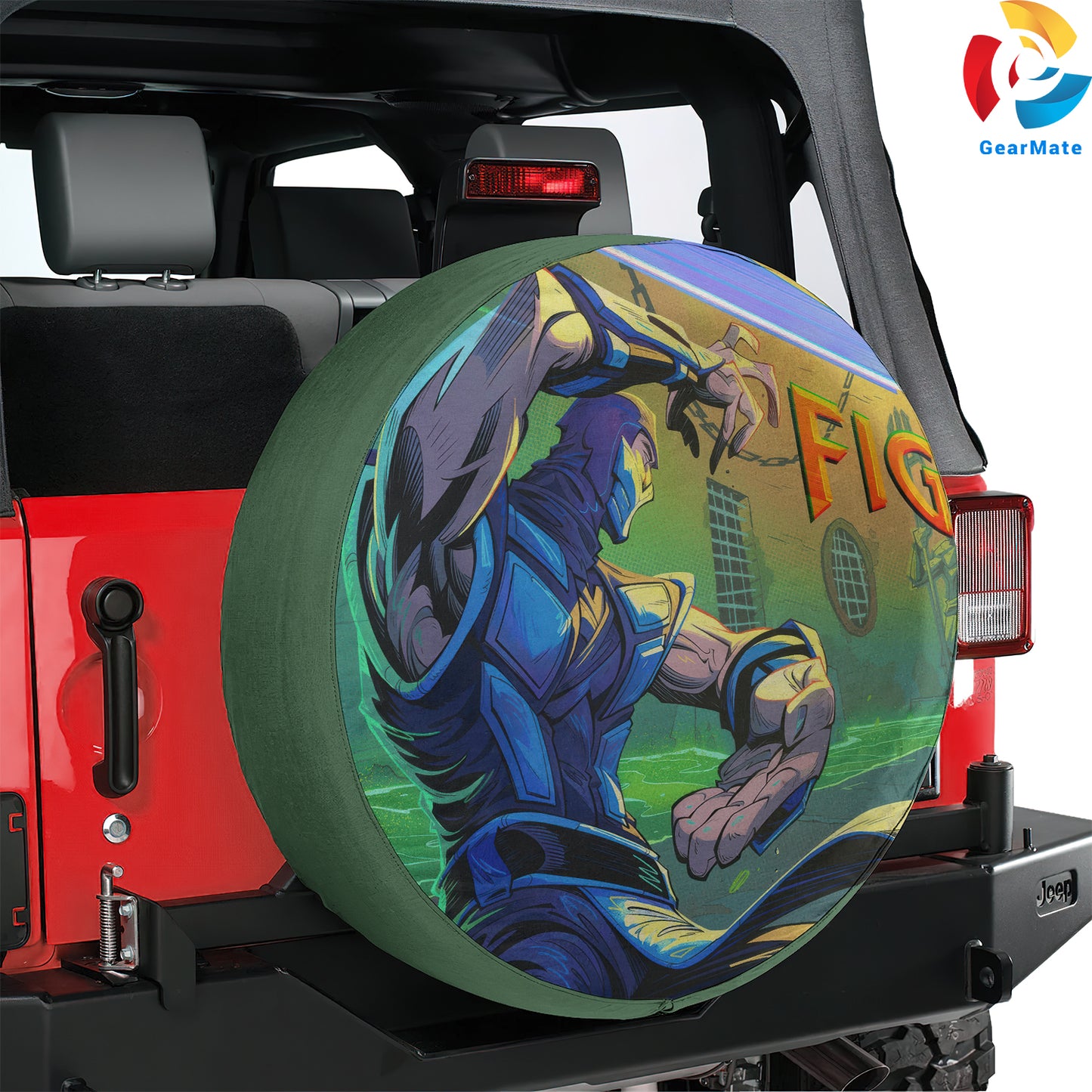 Mortal Kombat Spare Tire Cover – Premium Waterproof UV Resistant Protector