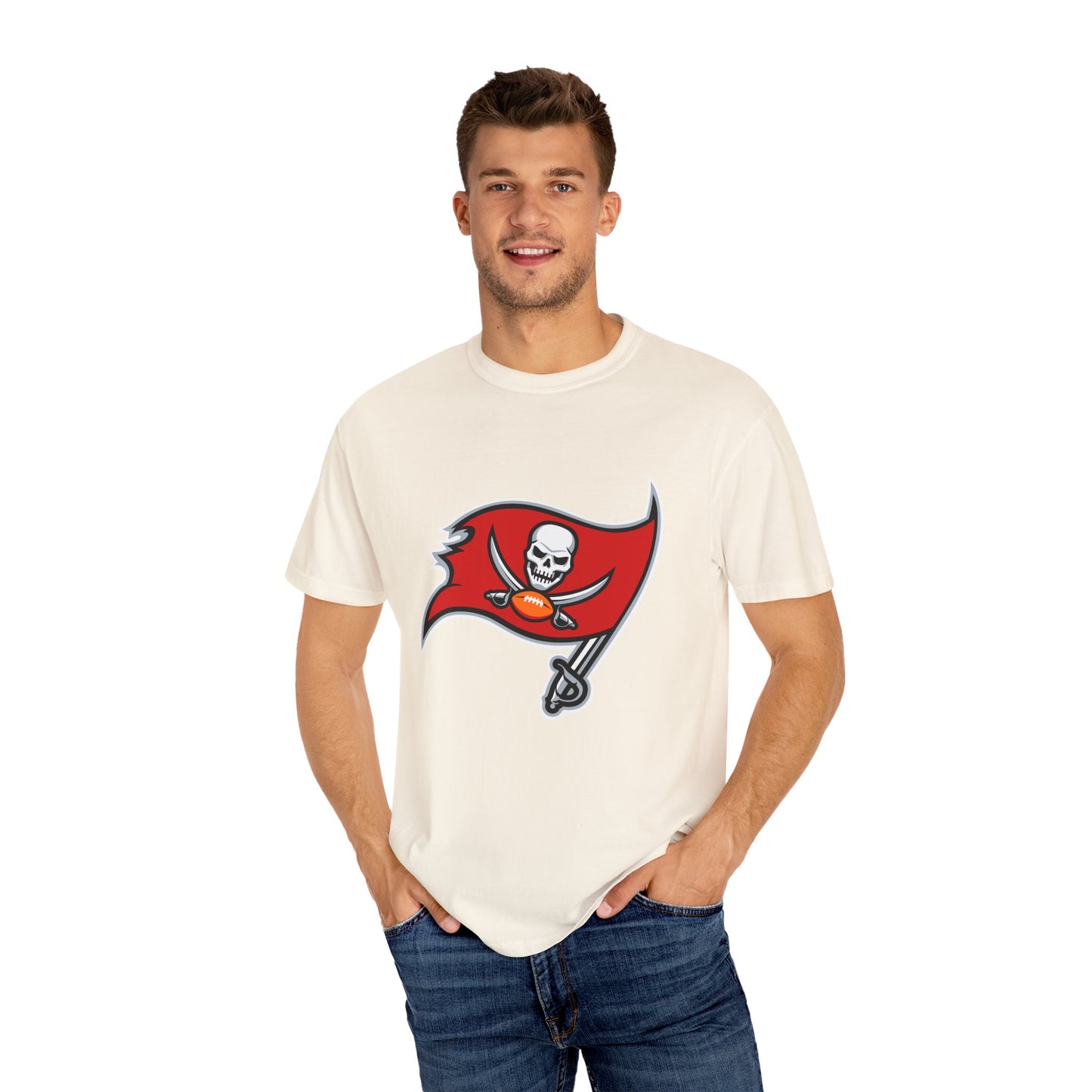 Tampa Bay Buccaneers Fan Gifts Garment-Dyed T-Shirt – Premium Cotton Tee for Customization
