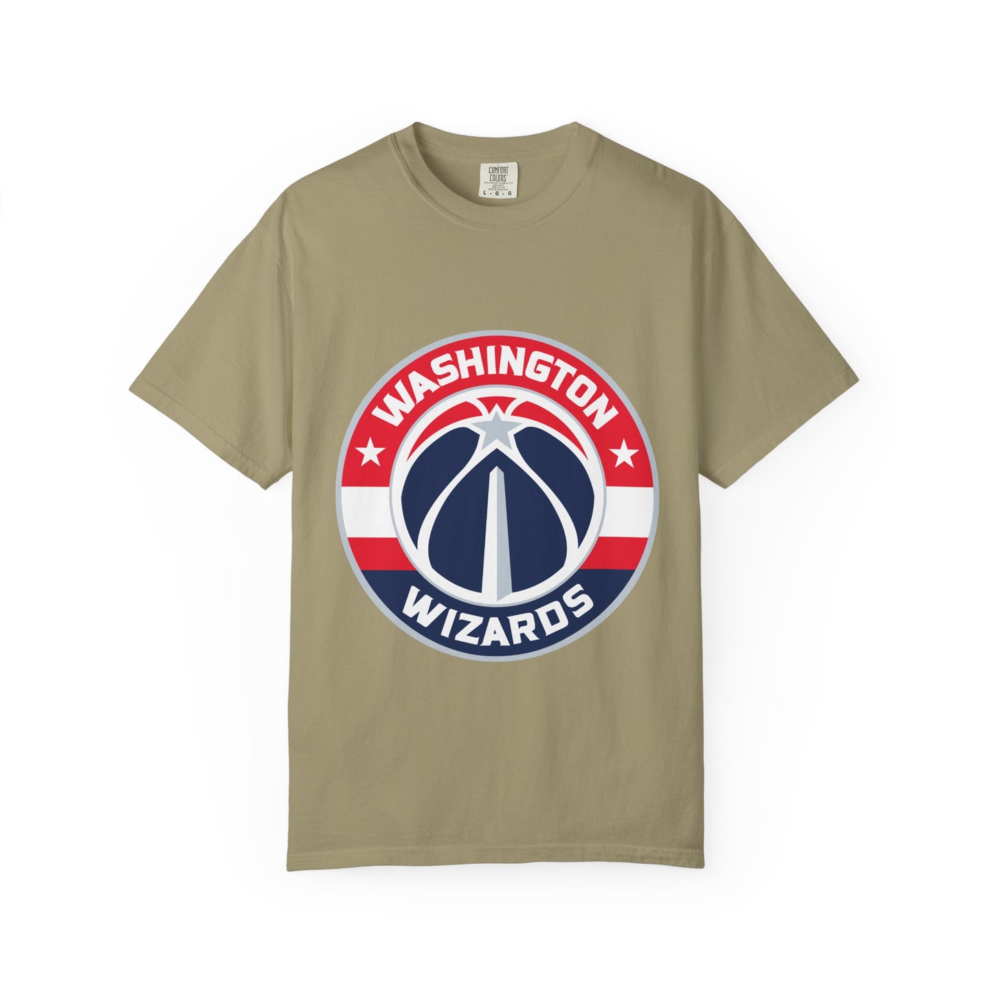 Washington Wizards Strong Garment-Dyed T-Shirt – Premium Cotton Tee for Customization