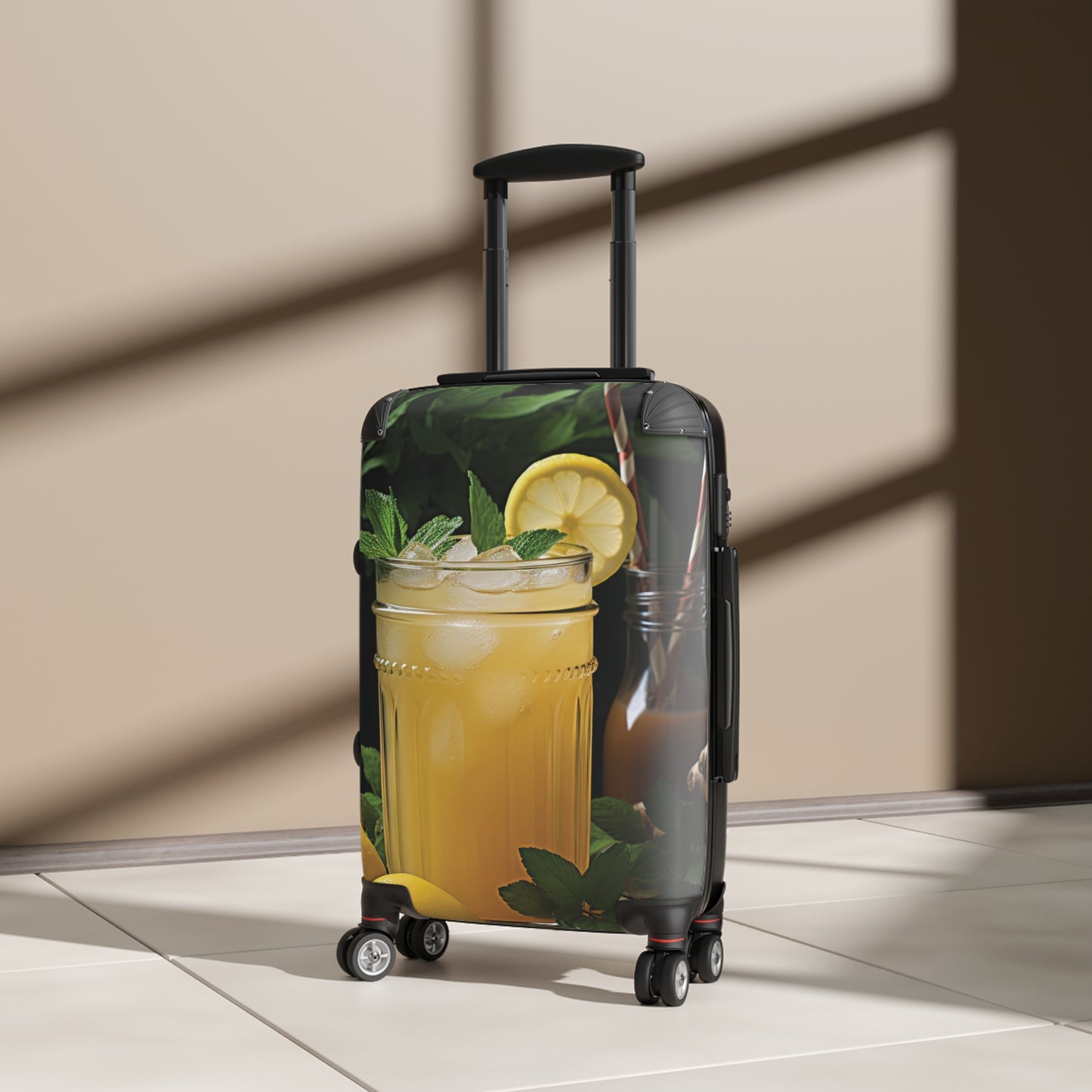 Nature Summer Iced Lemonade Carry-On Suitcase - Stylish Luggage for Travelers