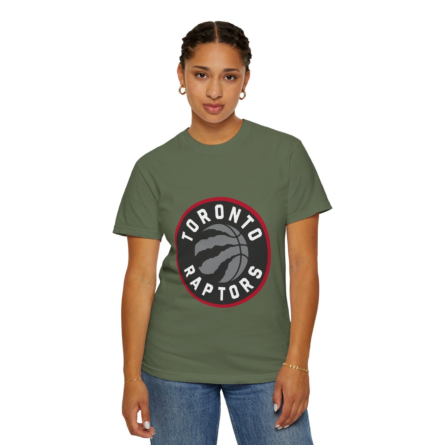 Toronto Raptors Garment-Dyed T-Shirt – Premium Cotton Tee for Customization