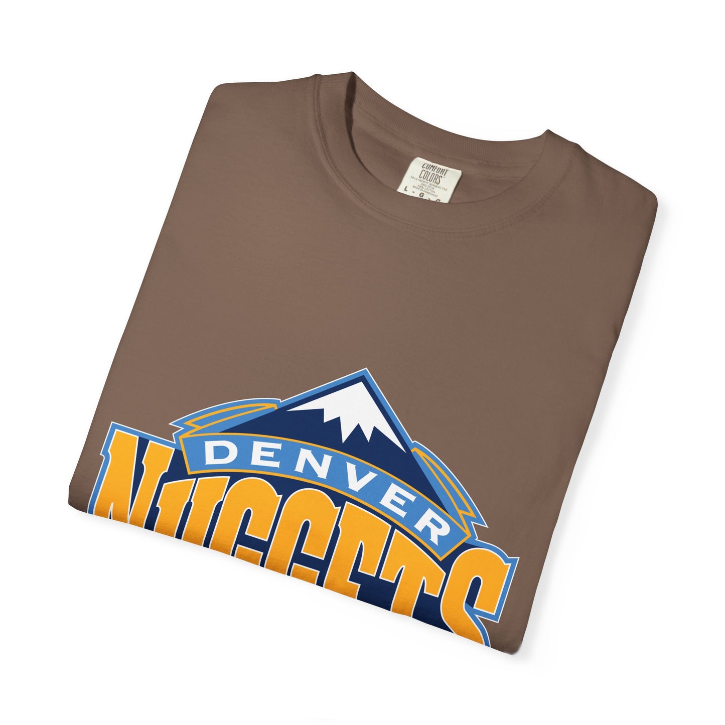 Denver Nuggets Garment-Dyed T-Shirt – Premium Cotton Tee for Customization