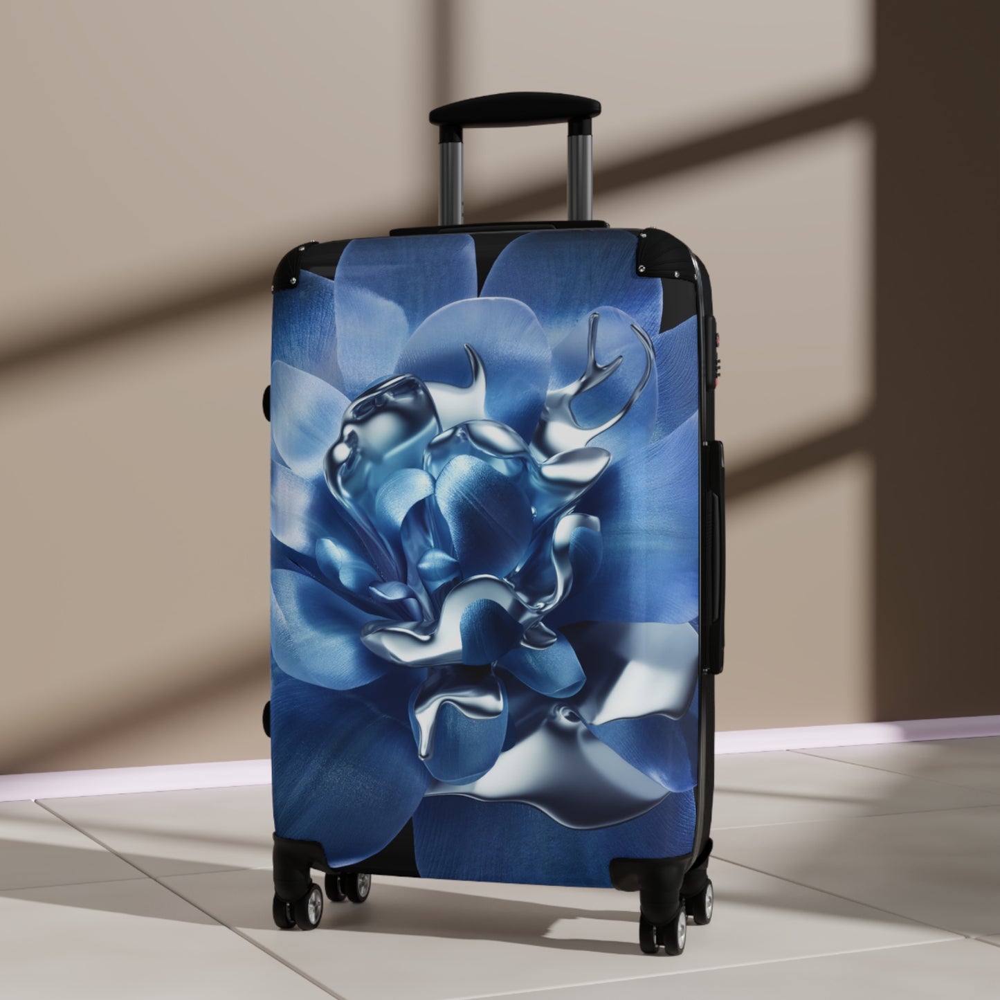 Nature Flowers Floral Abstract Art Carry-On Suitcase - Stylish Luggage for Travelers