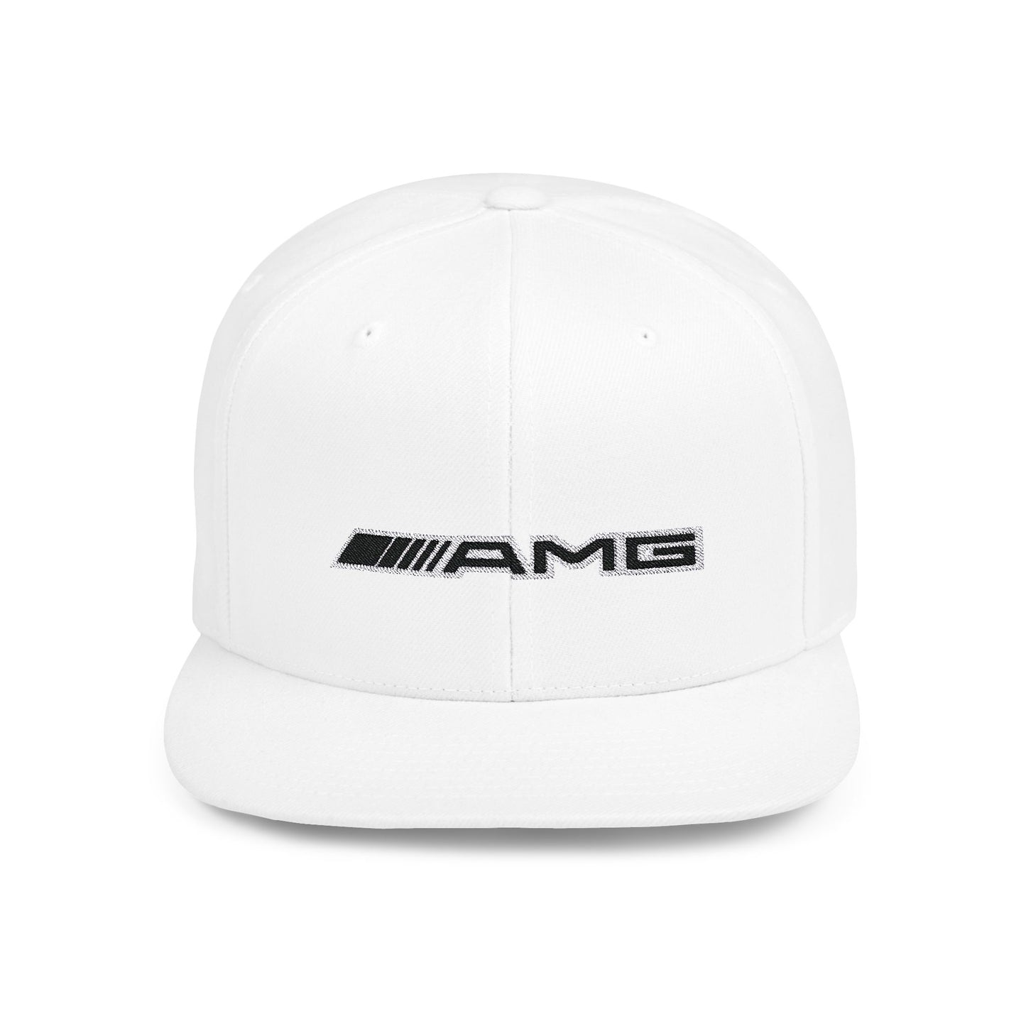 AMG Flat Bill Snapback – Lightweight, Custom Fit, Premium Quality