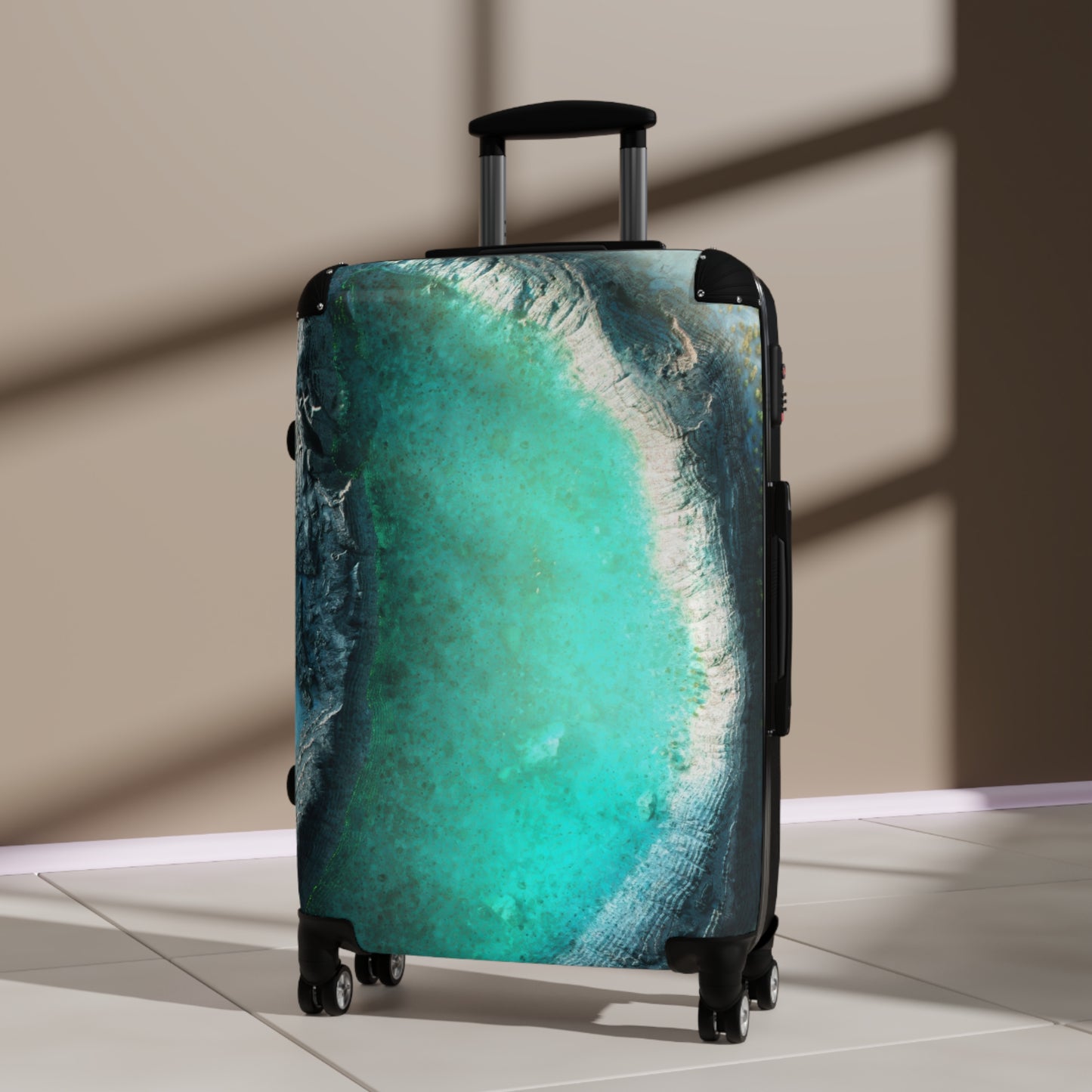Nature Mountain Lake Art Carry-On Suitcase - Stylish Luggage for Travelers
