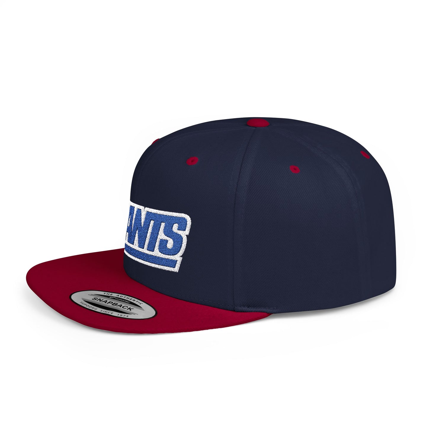 New York Giants Gameday Flat Bill Snapback – Lightweight, Custom Fit, Premium Quality