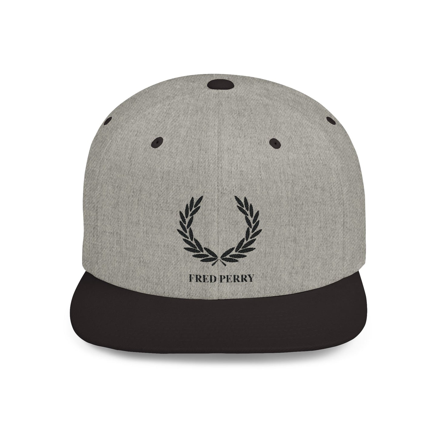 Fred Perry Flat Bill Snapback – Lightweight, Custom Fit, Premium Quality