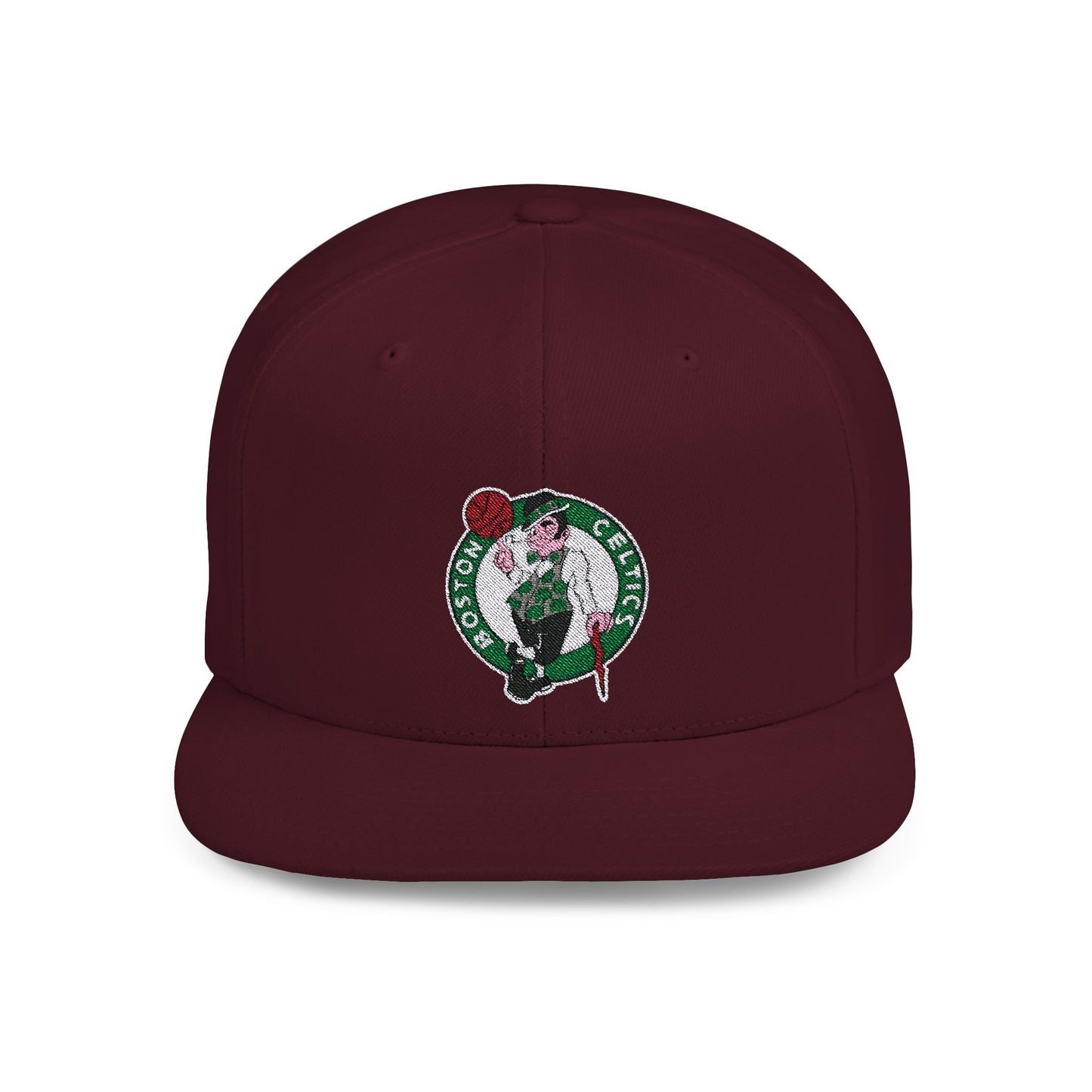 Boston Celtics Flat Bill Snapback – Lightweight, Custom Fit, Premium Quality