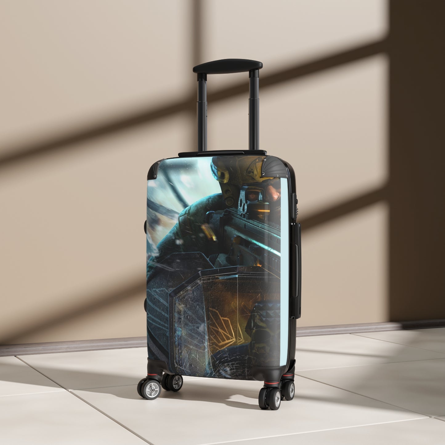 Video Games Rainbow Six Siege Carry-On Suitcase - Stylish Luggage for Travelers