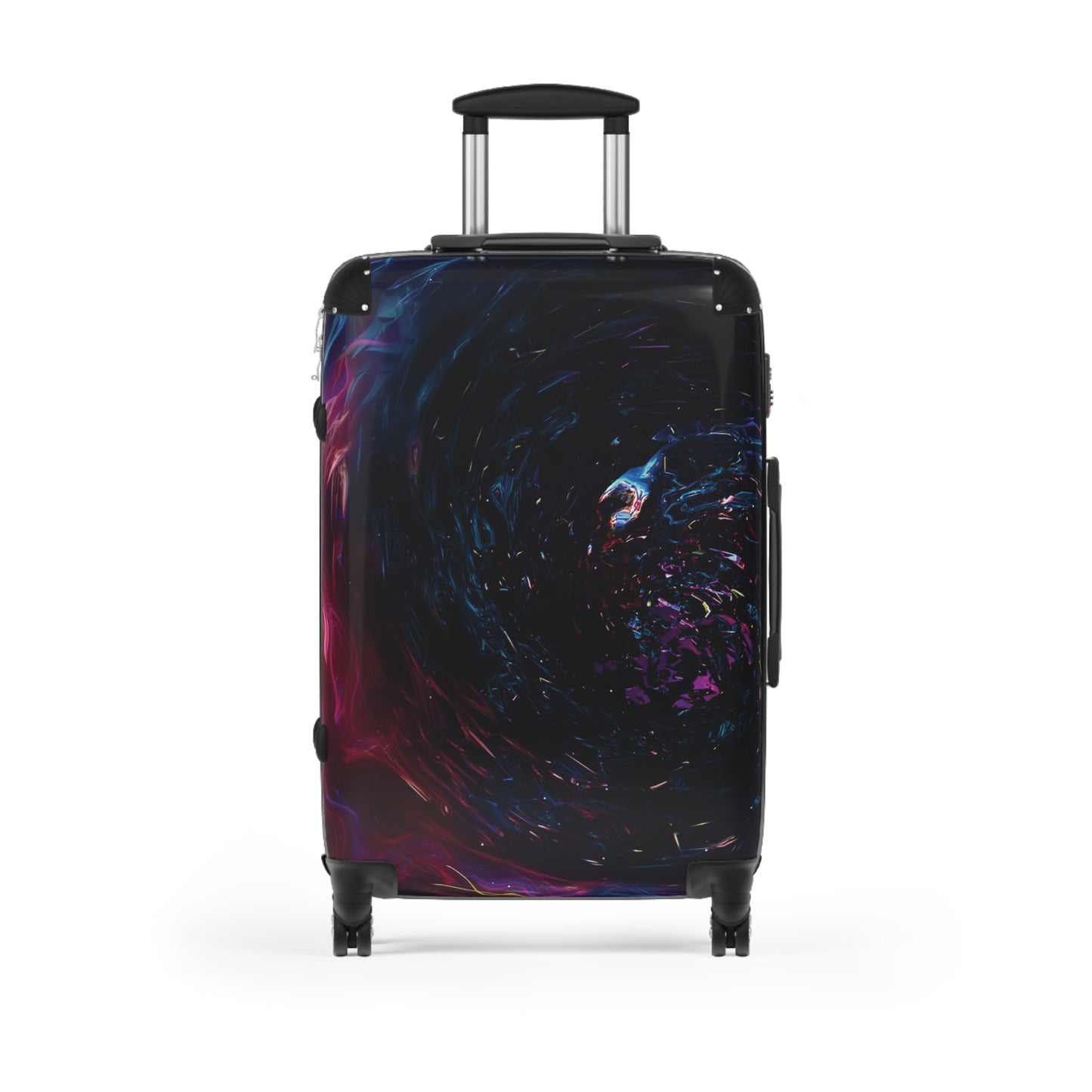 Abstract Space Art Carry-On Suitcase - Stylish Luggage for Travelers