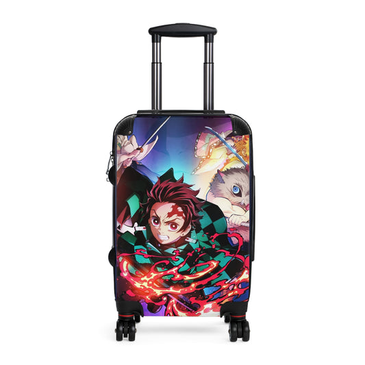 Video Games Demon Slayer Carry-On Suitcase - Stylish Luggage for Travelers