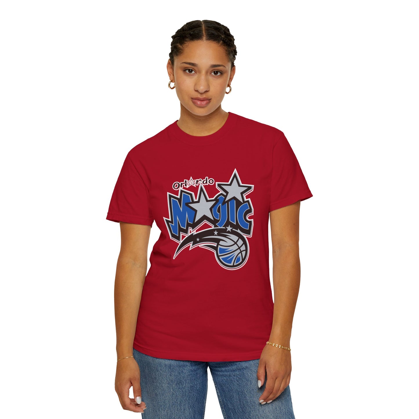 Orlando Magic Basketball Fanatics Garment-Dyed T-Shirt – Premium Cotton Tee for Customization