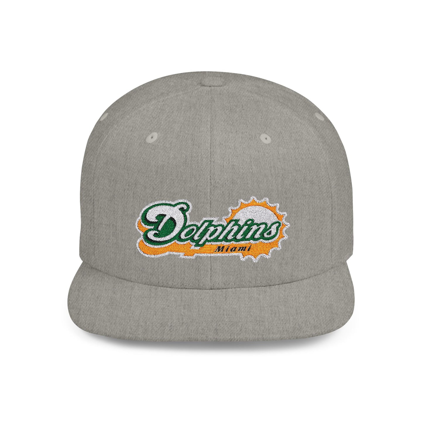 Miami Dolphins Dolphins Support Flat Bill Snapback – Lightweight, Custom Fit, Premium Quality