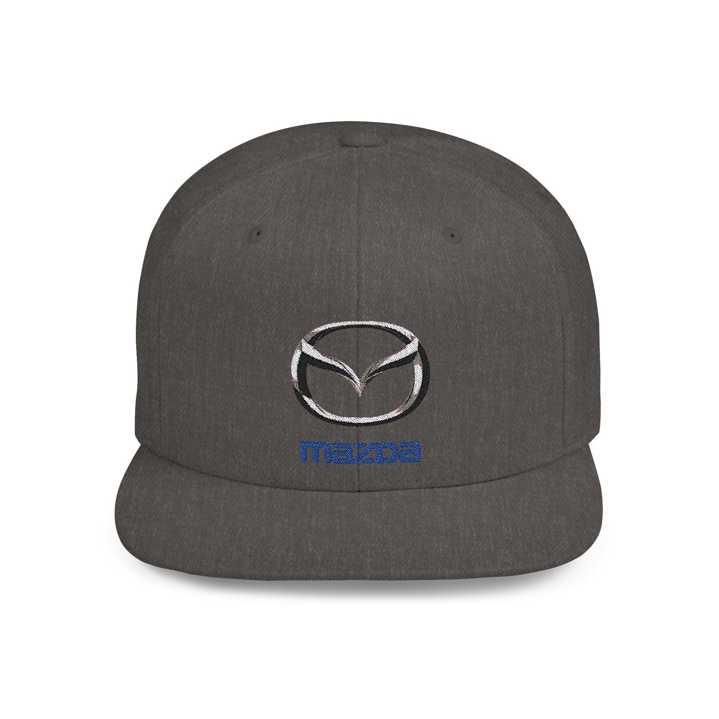 Mazda Flat Bill Snapback – Lightweight, Custom Fit, Premium Quality
