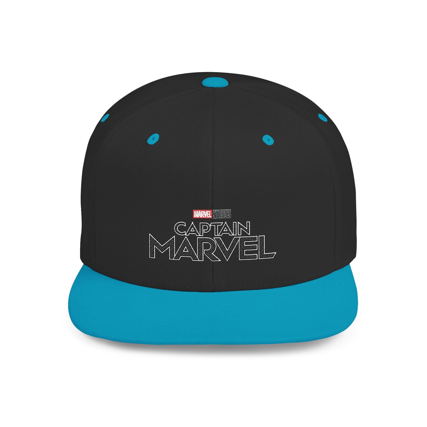 Marvel Captain Marvel Flat Bill Snapback – Lightweight, Custom Fit, Premium Quality