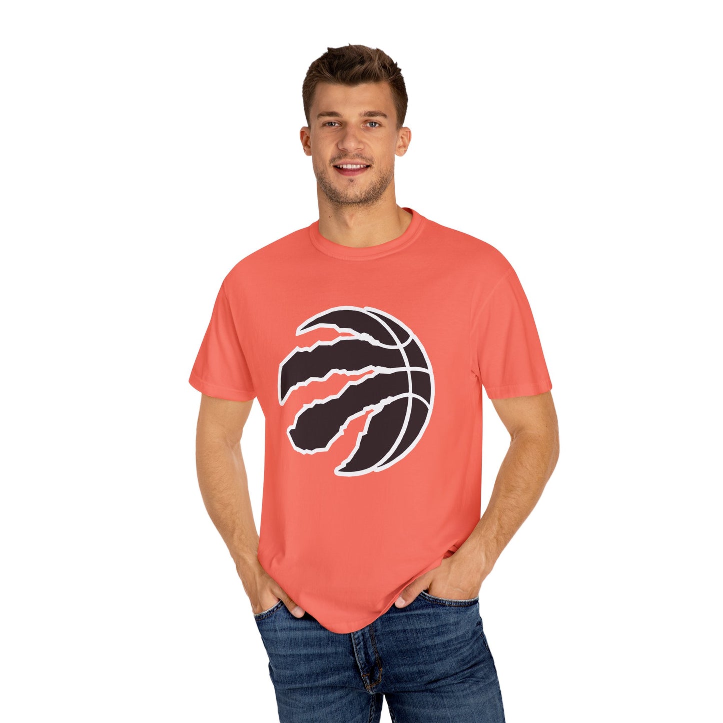 Toronto Raptors Strong Garment-Dyed T-Shirt – Premium Cotton Tee for Customization