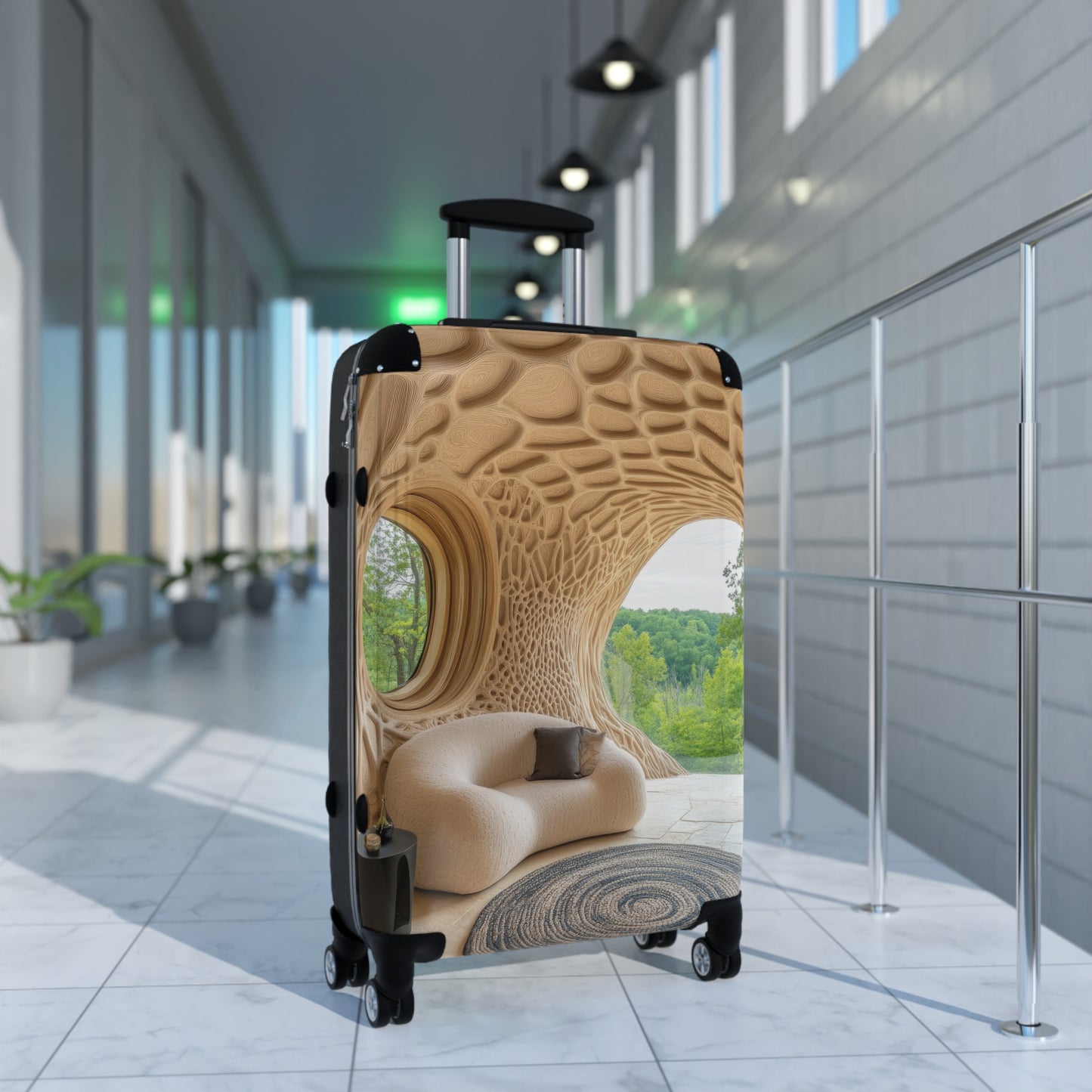 Nature Interior House Art Carry-On Suitcase - Stylish Luggage for Travelers