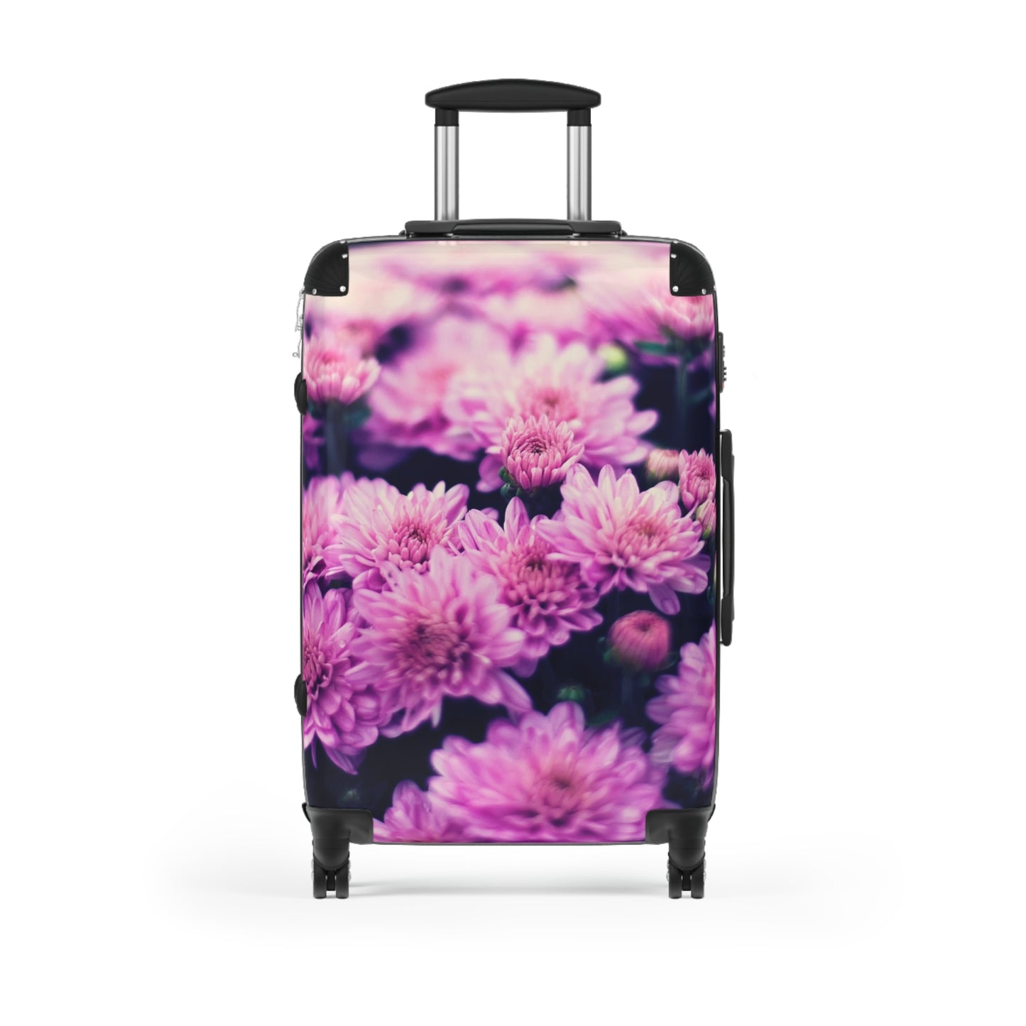 Nature Flowers Floral Chrysanthemum Art Carry-On Suitcase - Stylish Luggage for Travelers