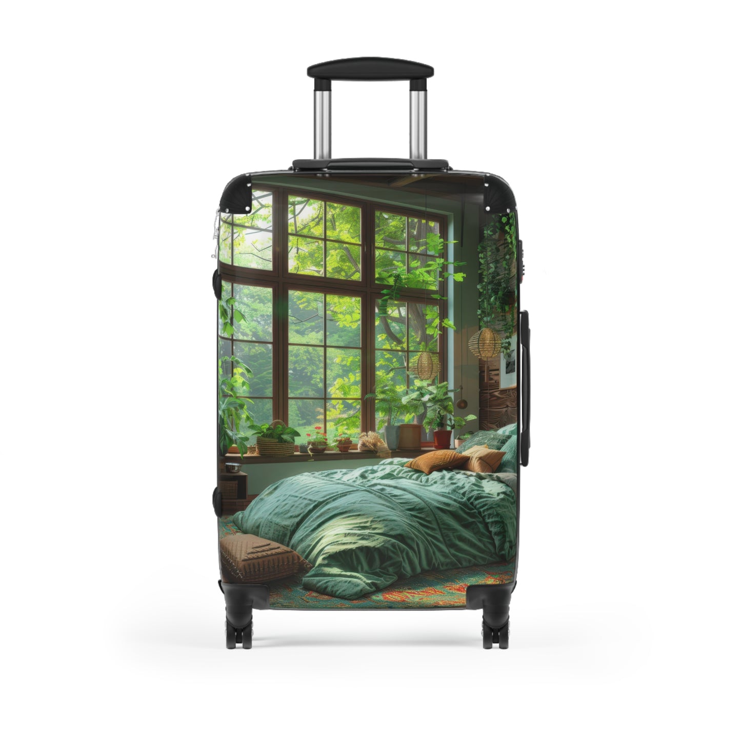 Nature Cozy Bedroom Art Carry-On Suitcase - Stylish Luggage for Travelers