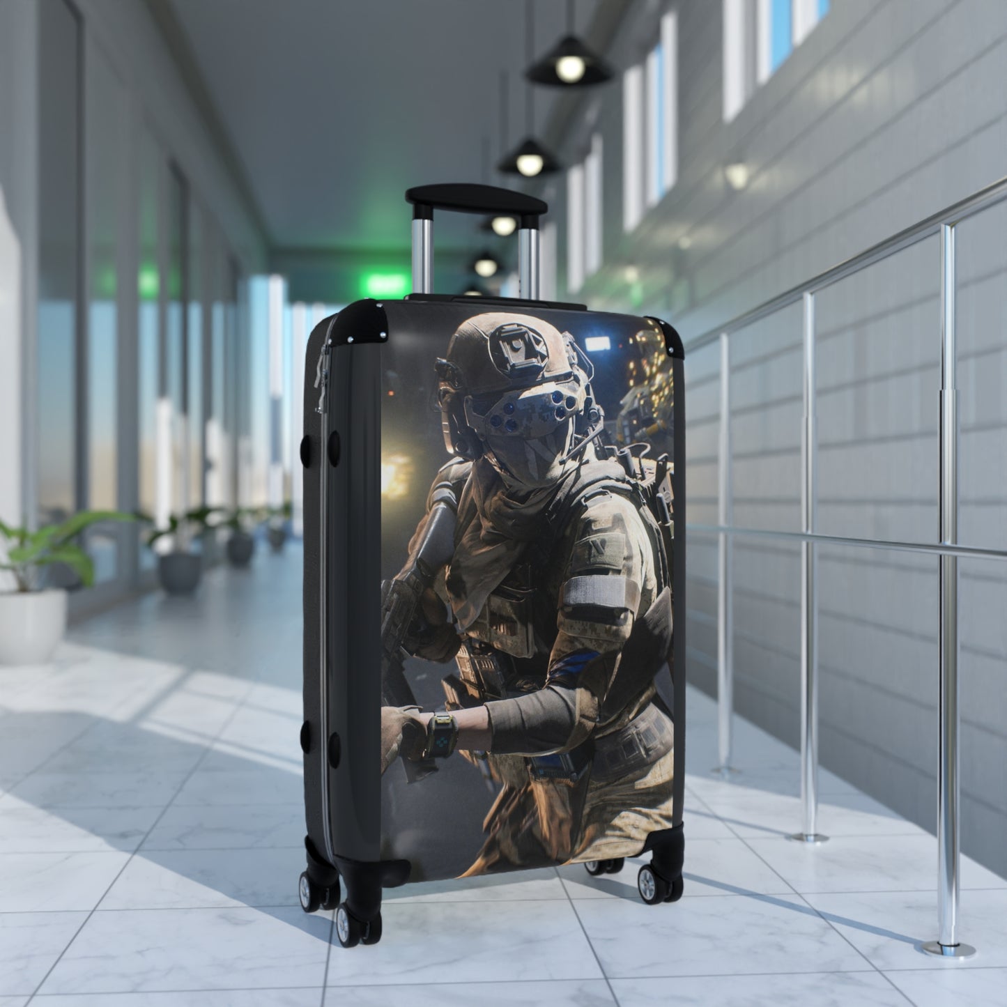 Video Games Battlefield Carry-On Suitcase - Stylish Luggage for Travelers