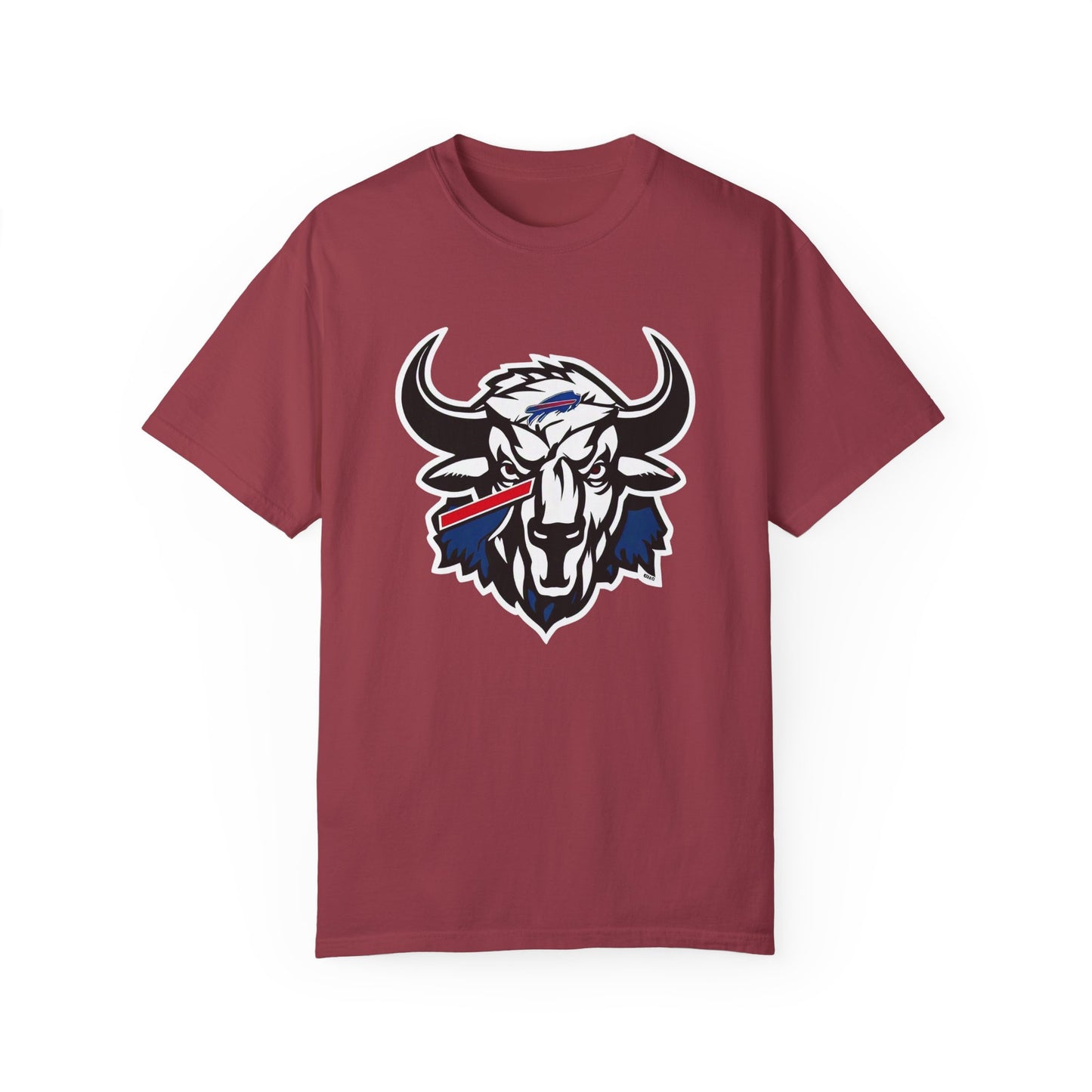 Buffalo Bills New Style Garment-Dyed T-Shirt – Premium Cotton Tee for Customization