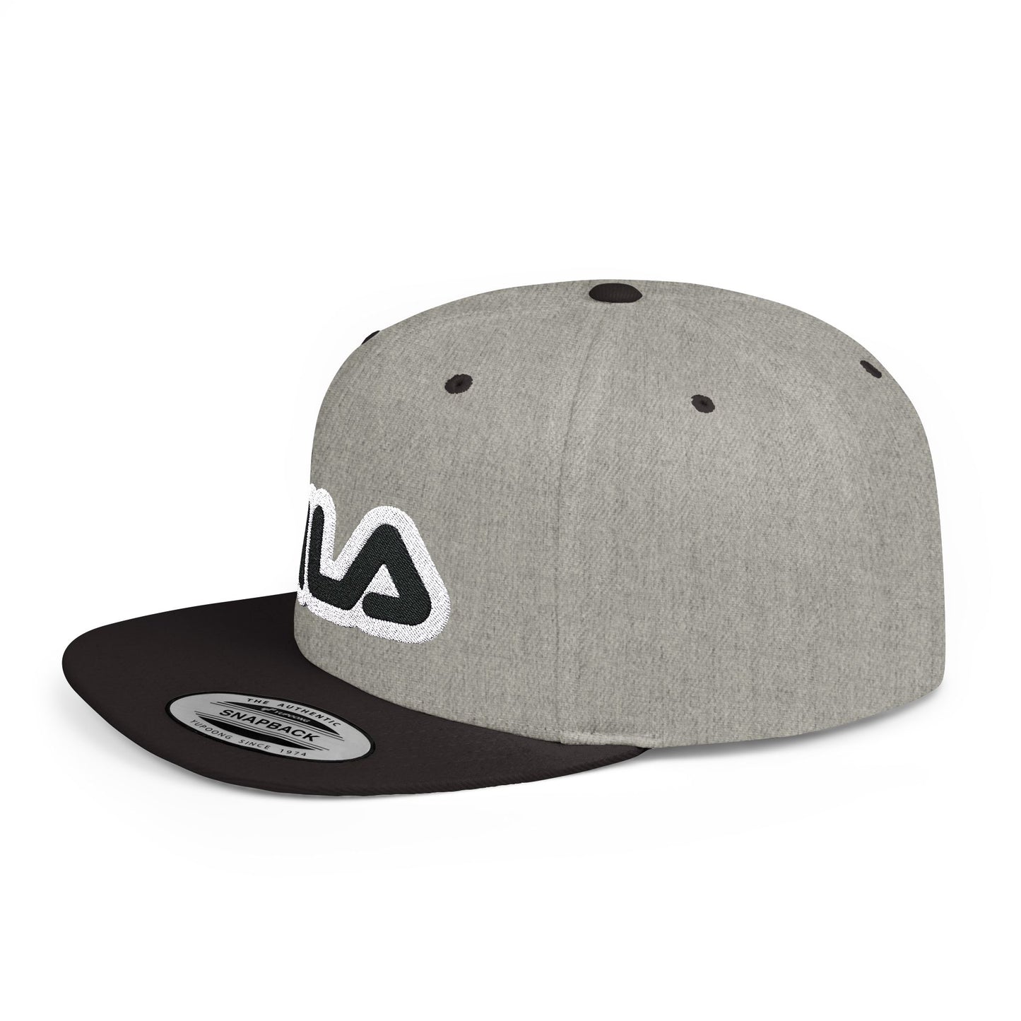 Fila Flat Bill Snapback – Lightweight, Custom Fit, Premium Quality