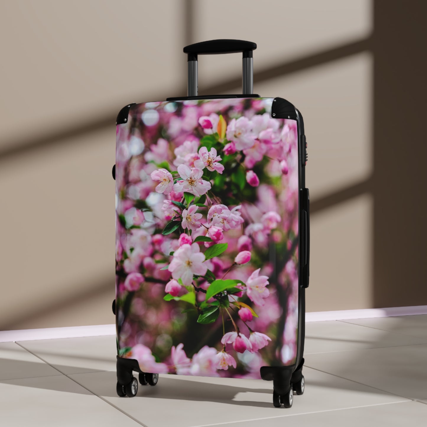 Nature Flowers Floral Cherry Blossom Art Carry-On Suitcase - Stylish Luggage for Travelers