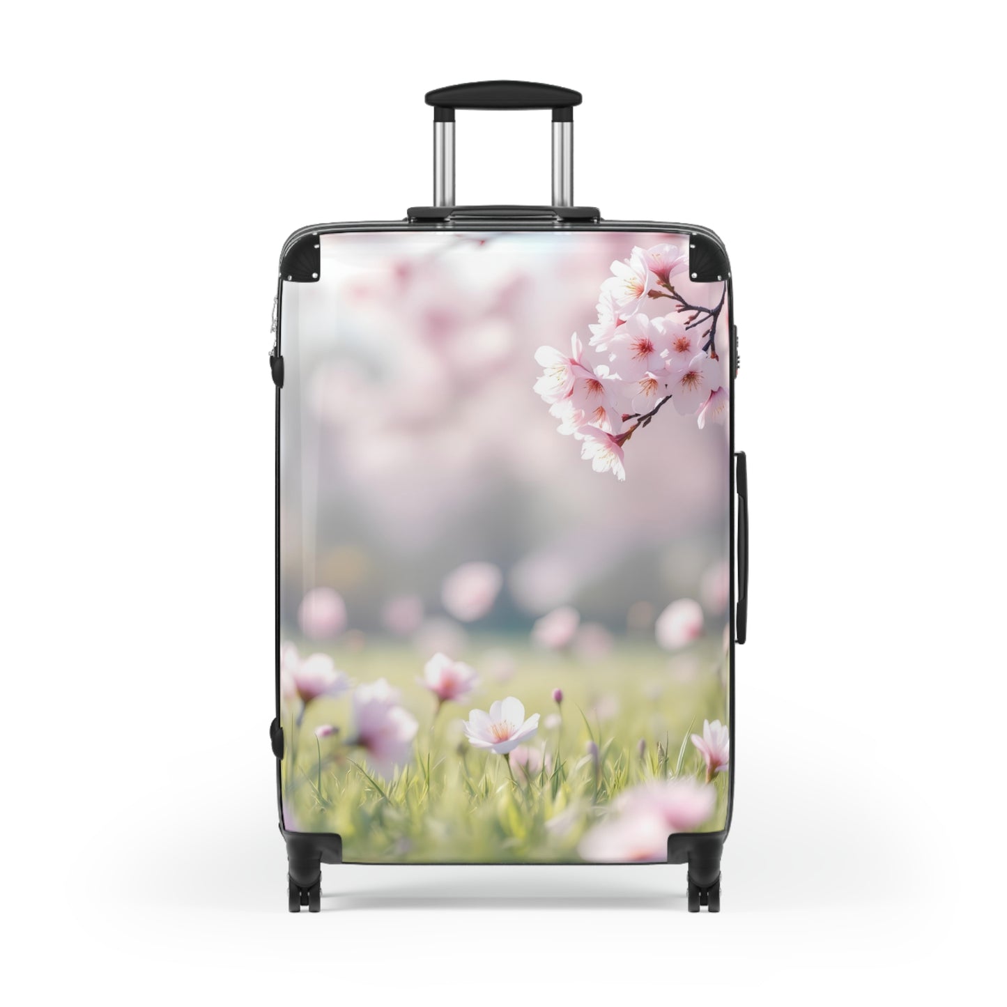 Nature Flowers Floral Dreamy Landscape Art Carry-On Suitcase - Stylish Luggage for Travelers